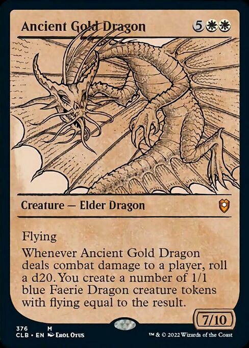 Ancient Gold Dragon - Foil