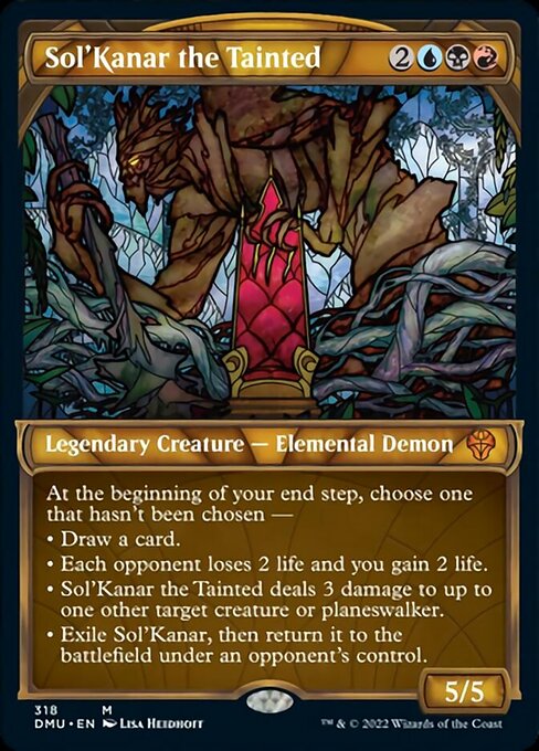 Sol'Kanar the Tainted - Foil