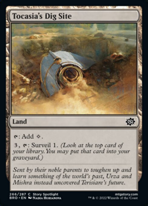 Tocasia's Dig Site - Foil