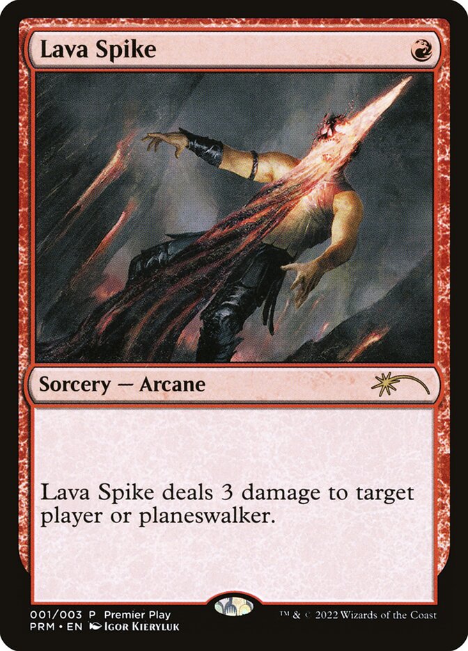 Lava Spike - Premier Play Promo