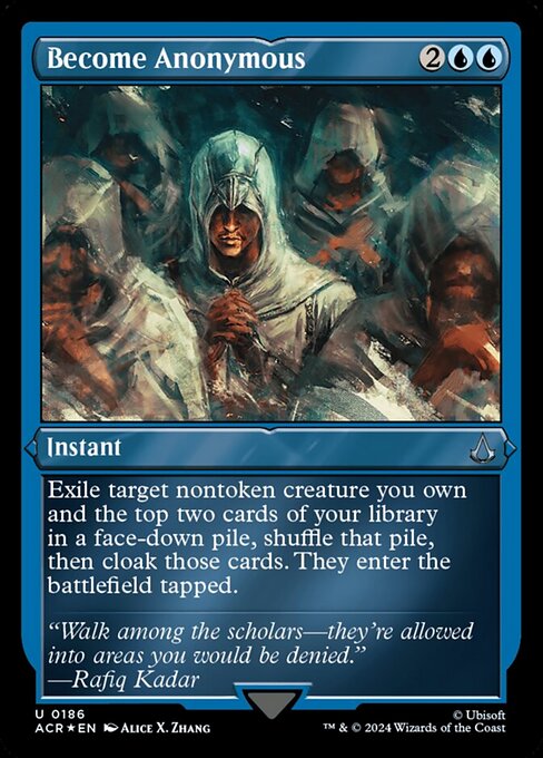 Become Anonymous - Foil-Etched