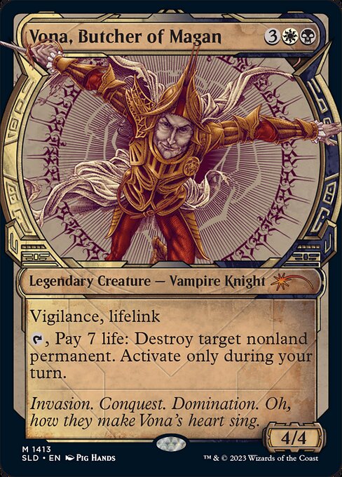 Vona, Butcher of Magan - Foil