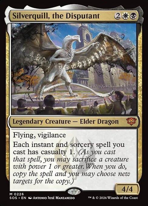 Silverquill, the Disputant - Foil