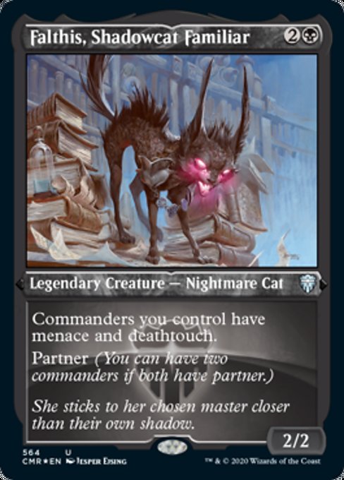 Falthis, Shadowcat Familiar - Foil-Etched