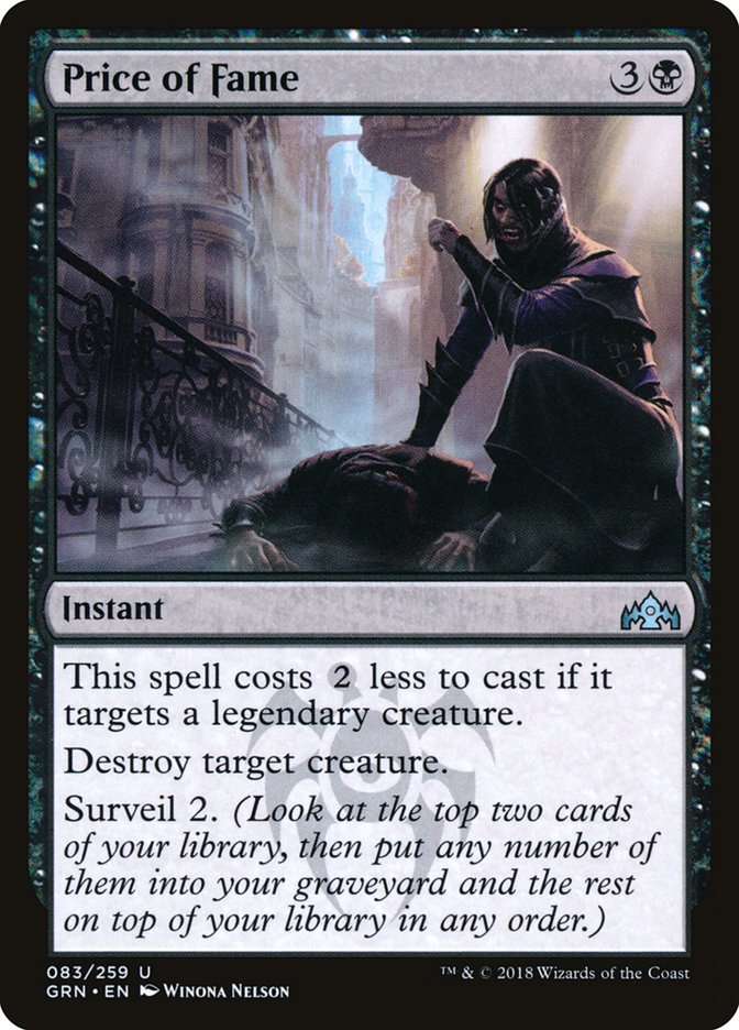 Price of Fame - Foil