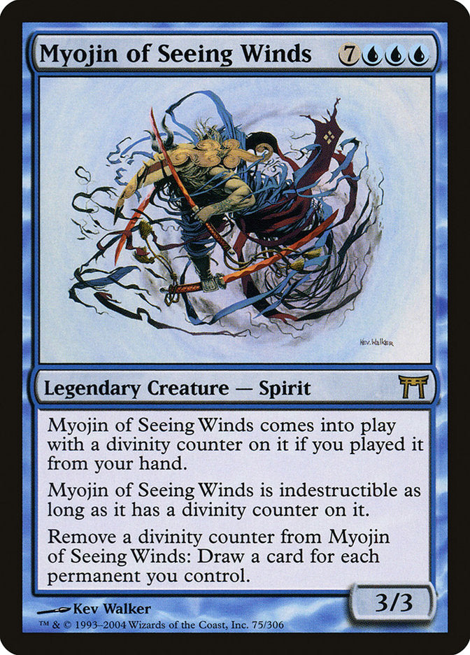 Myojin of Seeing Winds - Foil