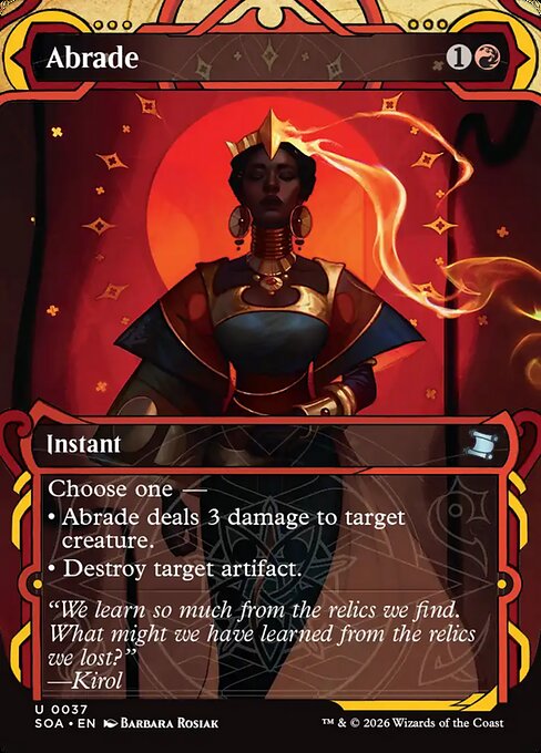 Abrade - Foil