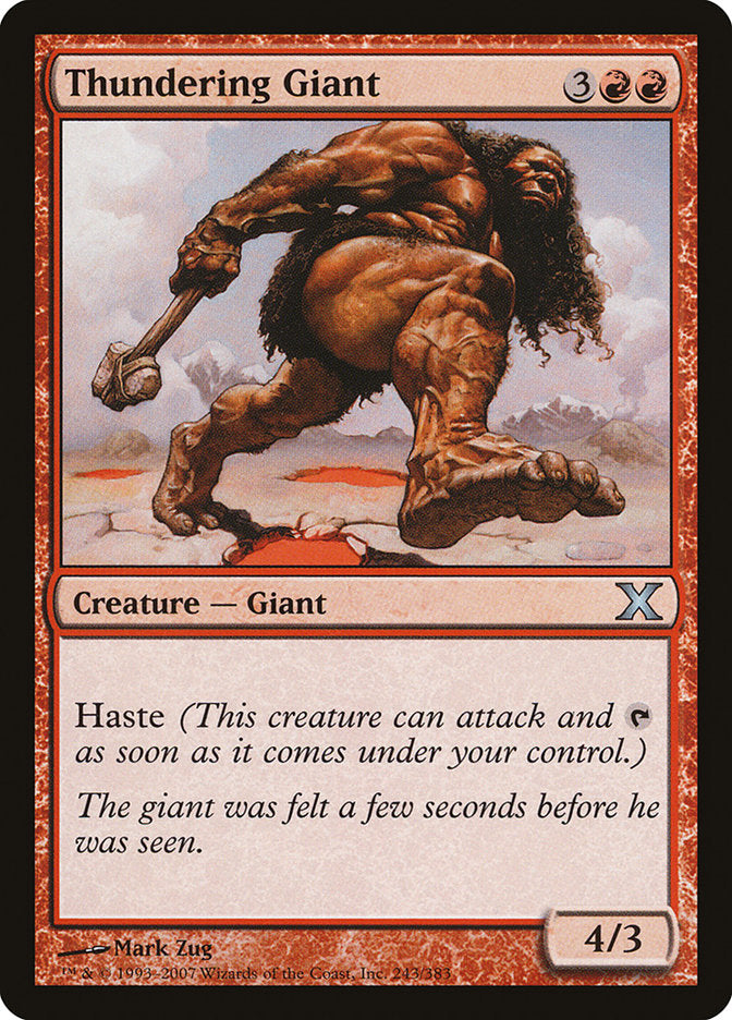 Thundering Giant - Foil