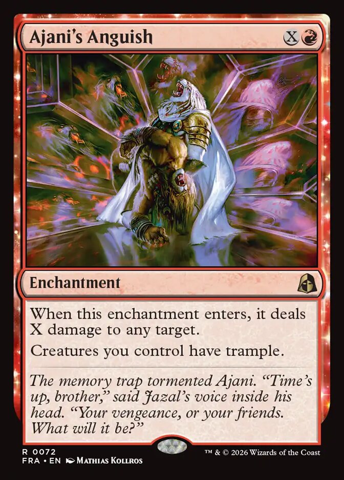 Ajani's Anguish - Foil