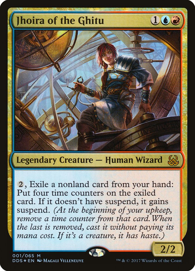 Jhoira of the Ghitu - Foil
