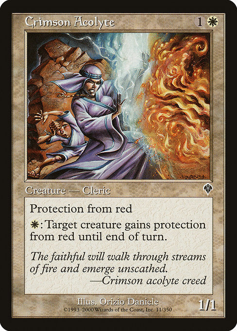 Crimson Acolyte - Foil