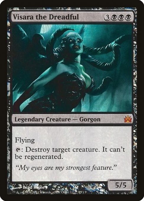 Visara the Dreadful - Foil
