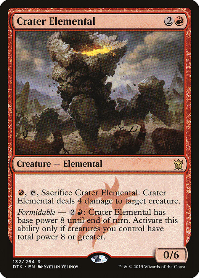 Crater Elemental - Foil