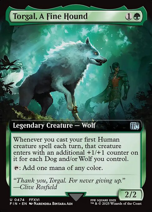Torgal, A Fine Hound - Foil