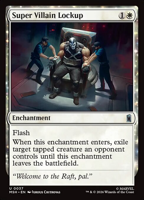 Super Villain Lockup - Foil