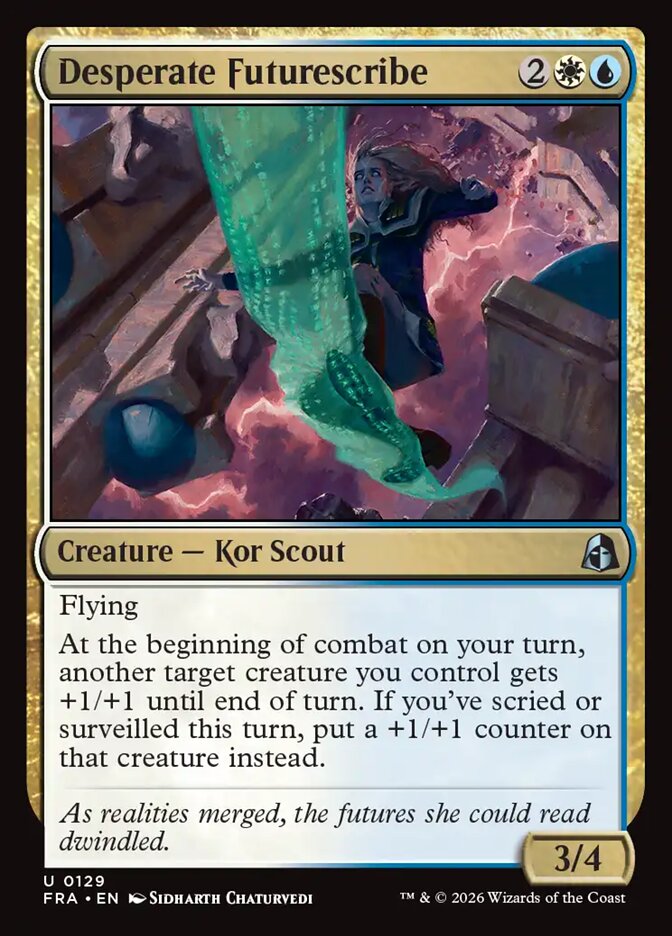 Desperate Futurescribe - Foil