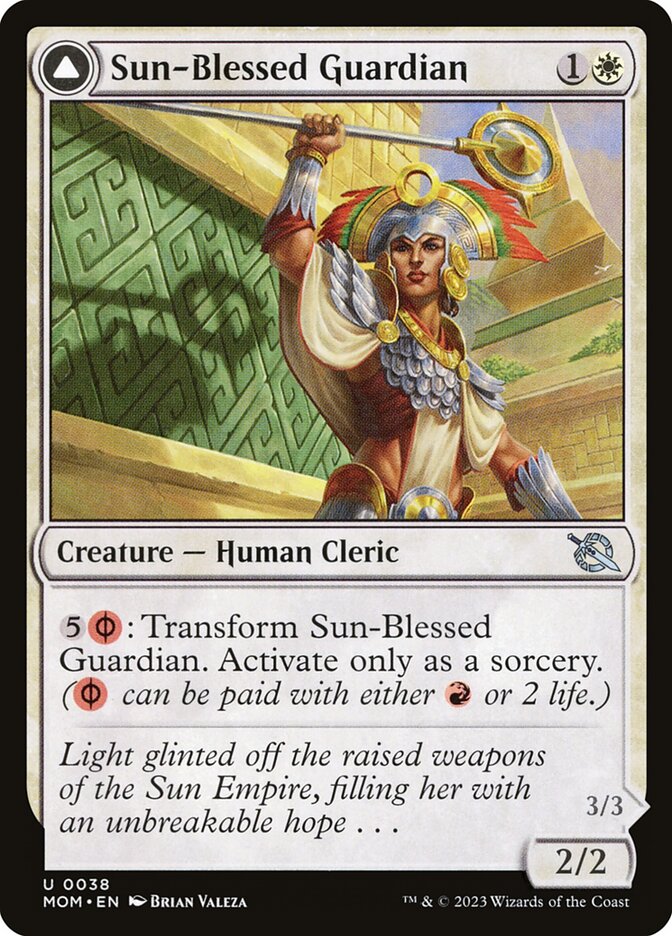Sun-Blessed Guardian - Foil