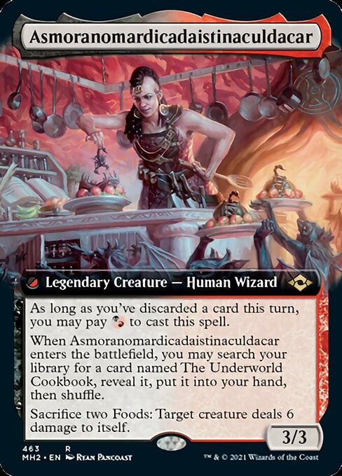 Asmoranomardicadaistinaculdacar - Foil