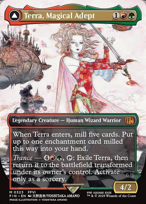 Terra, Magical Adept - Foil