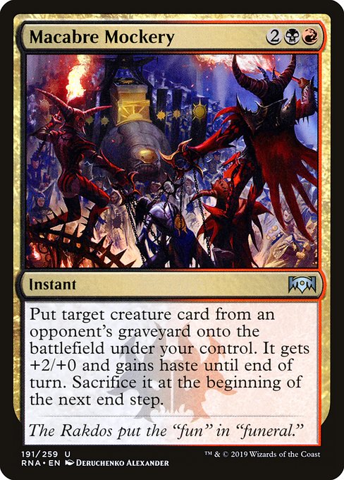 Macabre Mockery - Foil