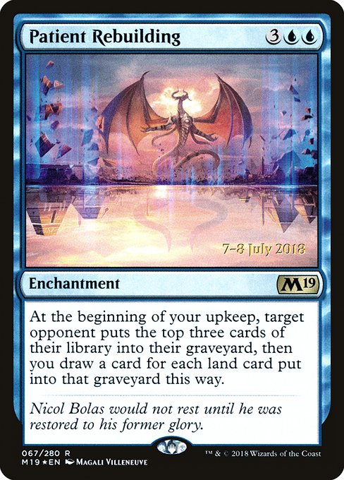Patient Rebuilding - Foil - Prerelease Promo