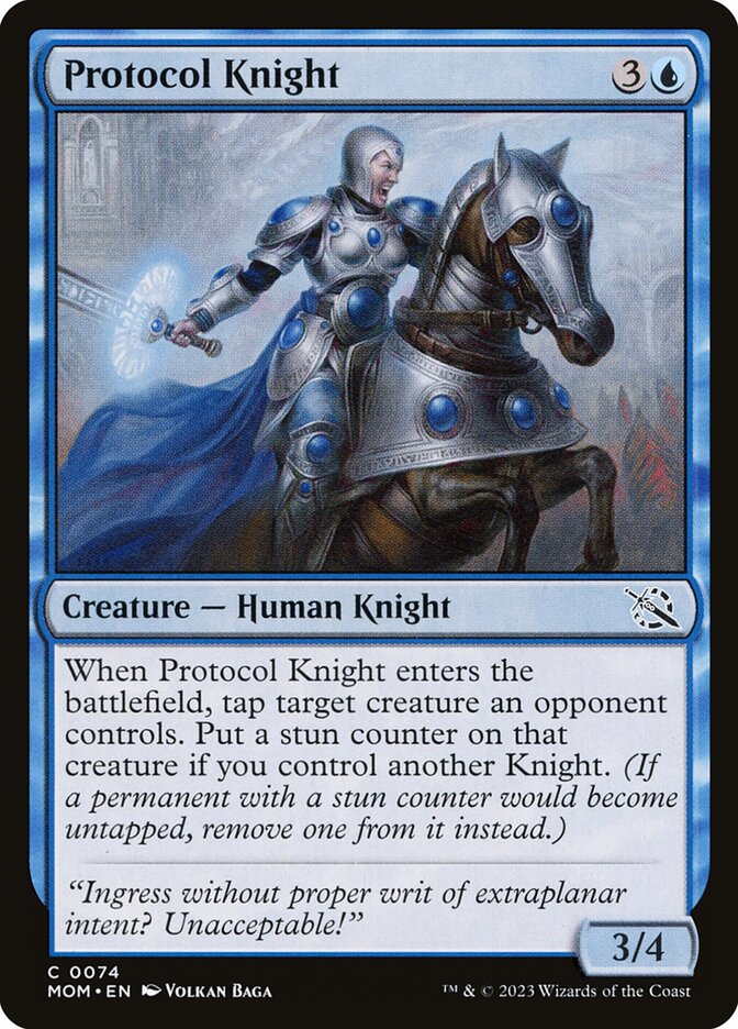 Protocol Knight - Foil