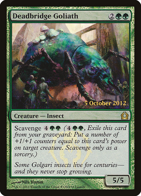 Deadbridge Goliath - Foil - Prerelease Promo