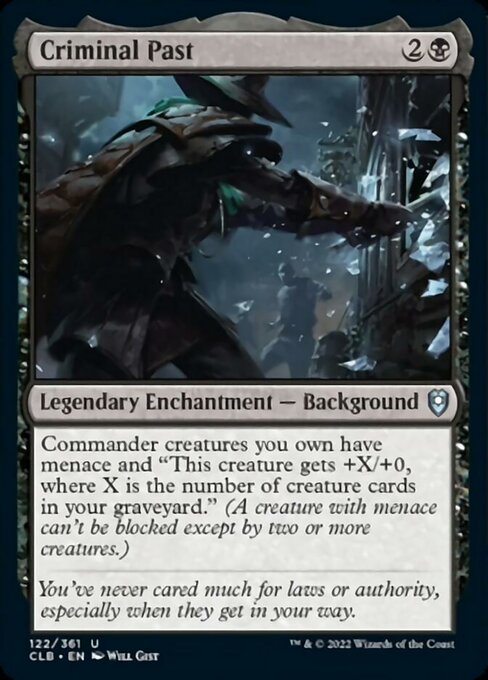 Criminal Past - Foil