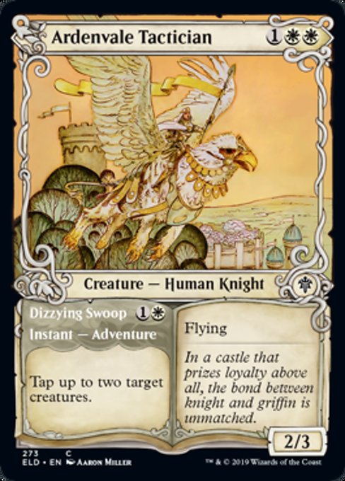 Ardenvale Tactician // Dizzying Swoop - Foil