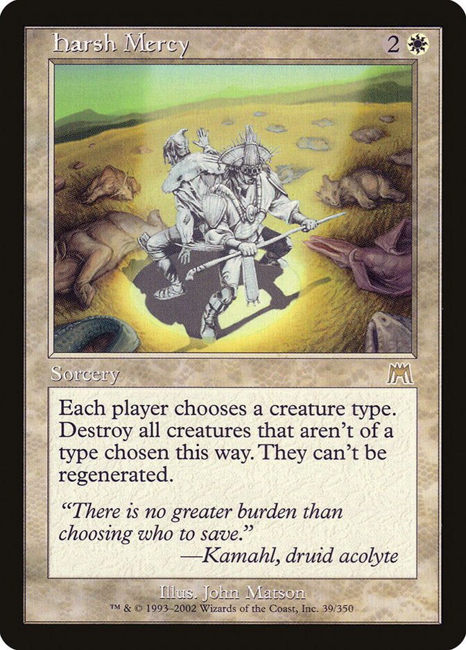 Harsh Mercy - Foil
