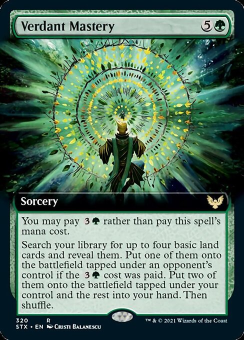 Verdant Mastery - Foil