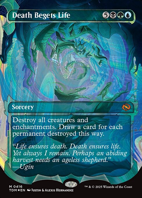 Death Begets Life - Halo Foil