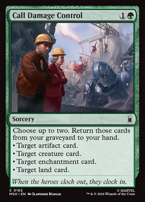 Call Damage Control - Foil