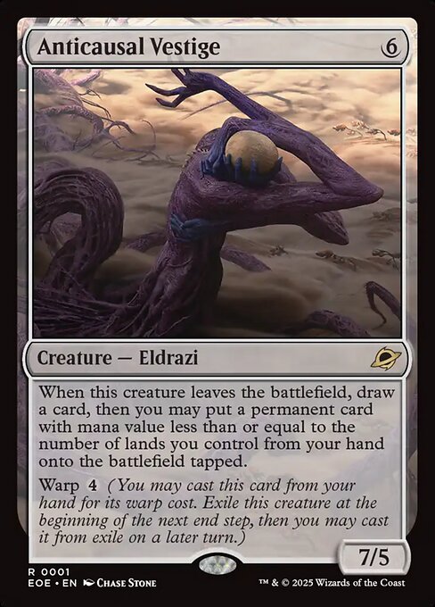 Anticausal Vestige - Foil
