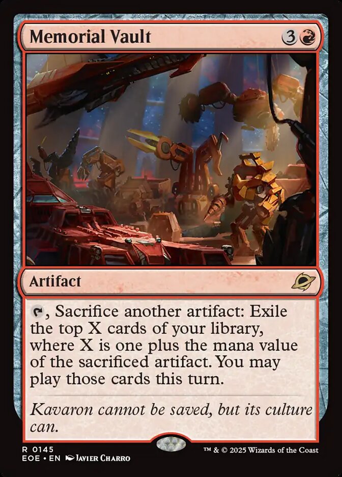 Memorial Vault - Foil