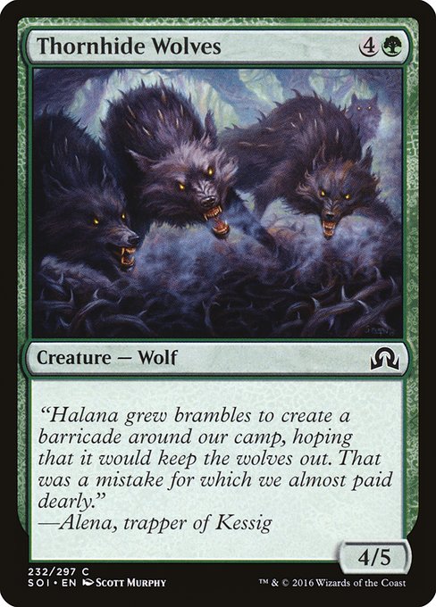 Thornhide Wolves - Foil