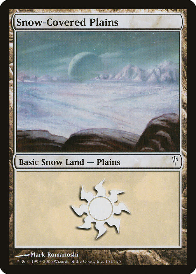 Snow-Covered Plains - Foil