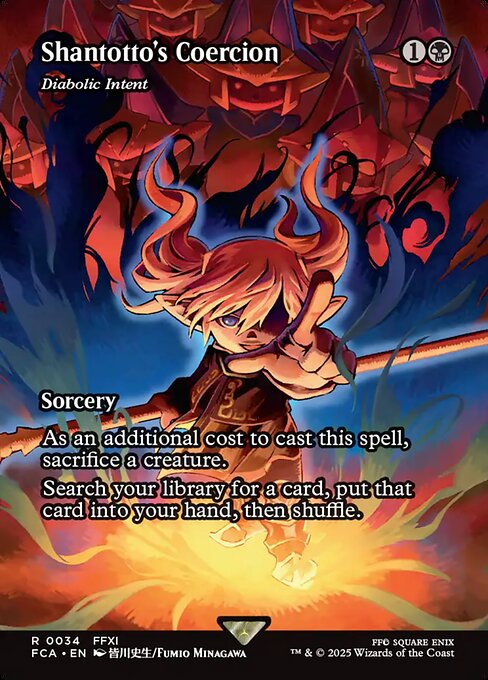 Diabolic Intent (Shantotto's Coercion) - Foil