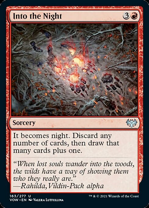 Into the Night - Foil