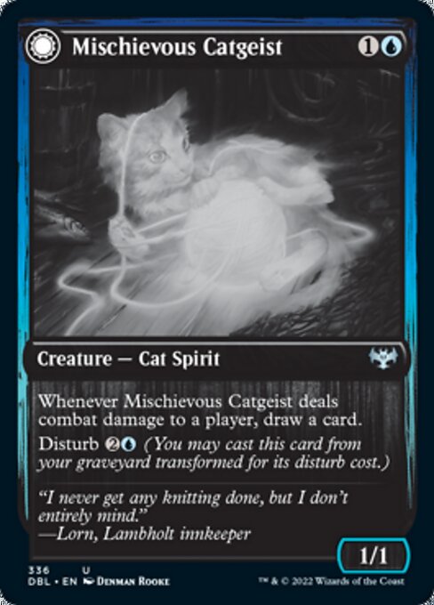 Mischievous Catgeist - Foil