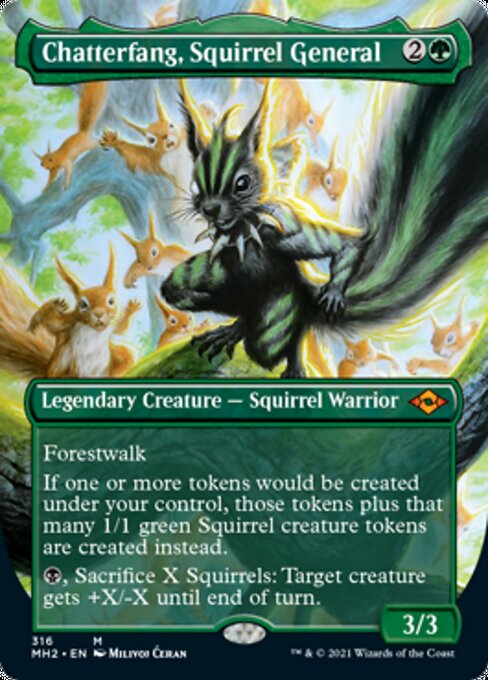 Chatterfang, Squirrel General - Foil