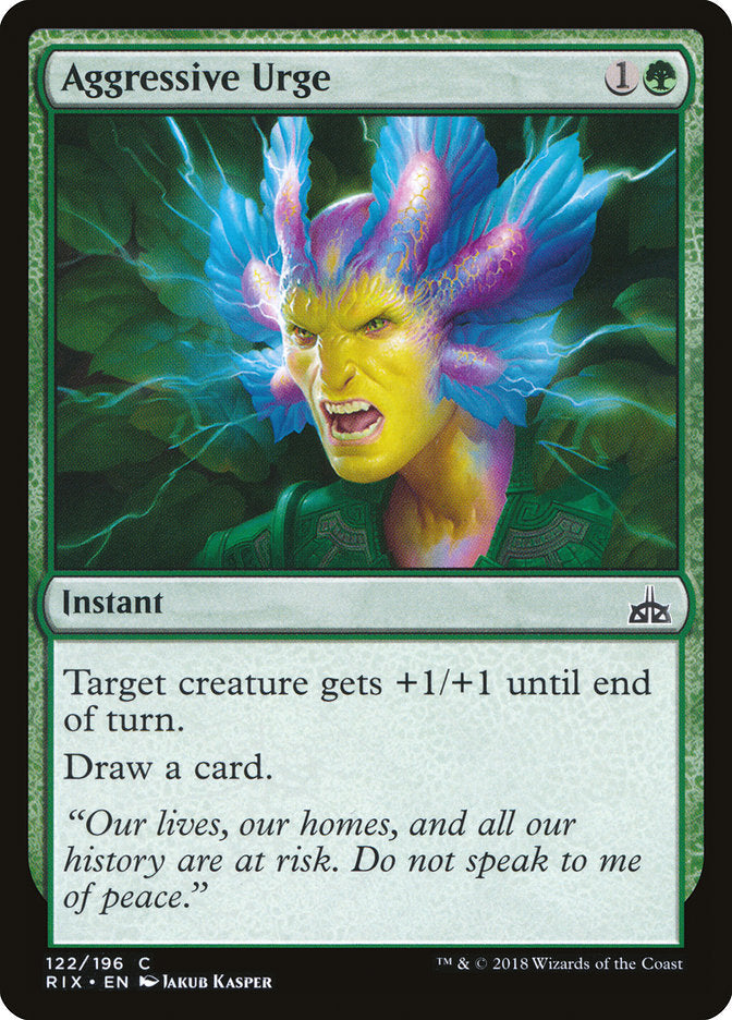 Aggressive Urge - Foil