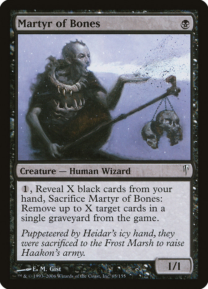 Martyr of Bones - Foil