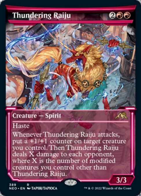 Thundering Raiju - Foil