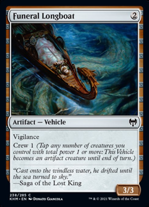 Funeral Longboat - Foil