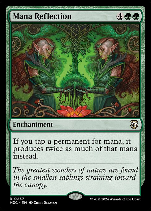 Mana Reflection - Ripple Foil