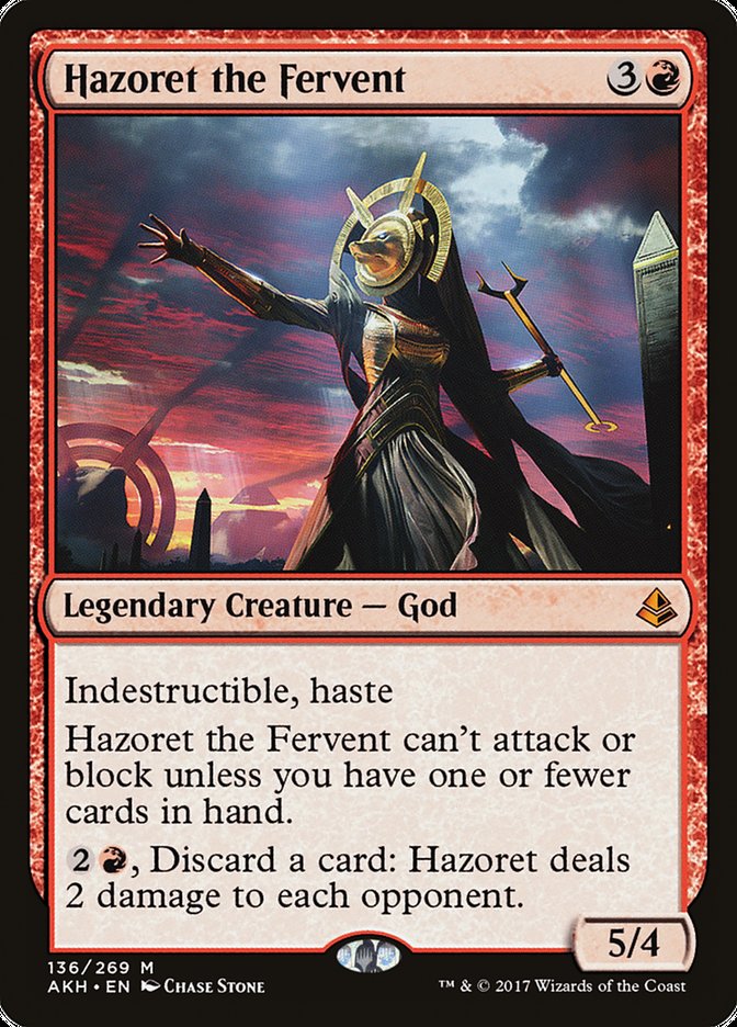 Hazoret the Fervent - Foil