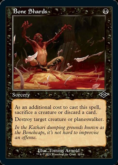 Bone Shards - Foil