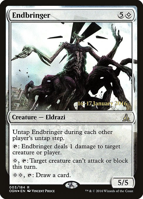 Endbringer - Foil - Prerelease Promo