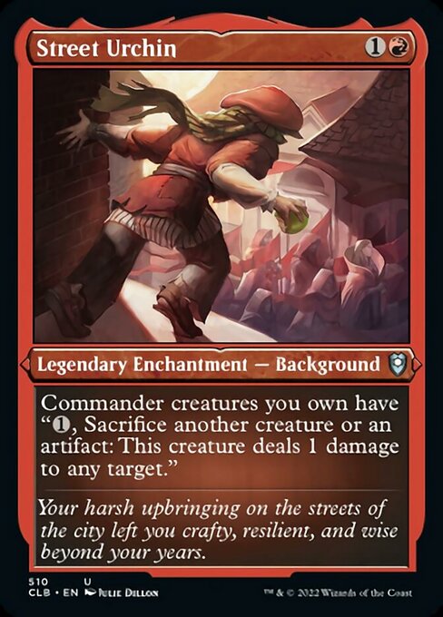 Street Urchin - Foil-Etched
